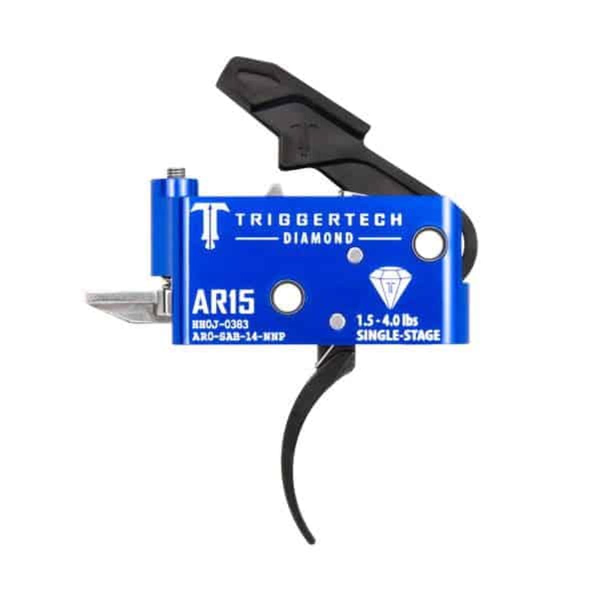 triggertech mechanizm spustowy do ar15 single stage diamond pro curved ar0 sab 14 nnp