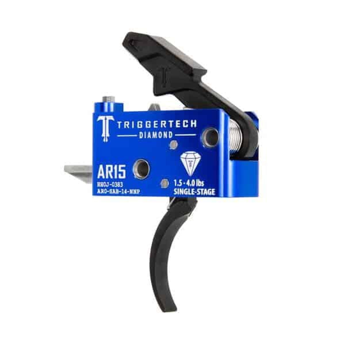 triggertech mechanizm spustowy do ar15 single stage diamond pro curved ar0 sab 14 nnp
