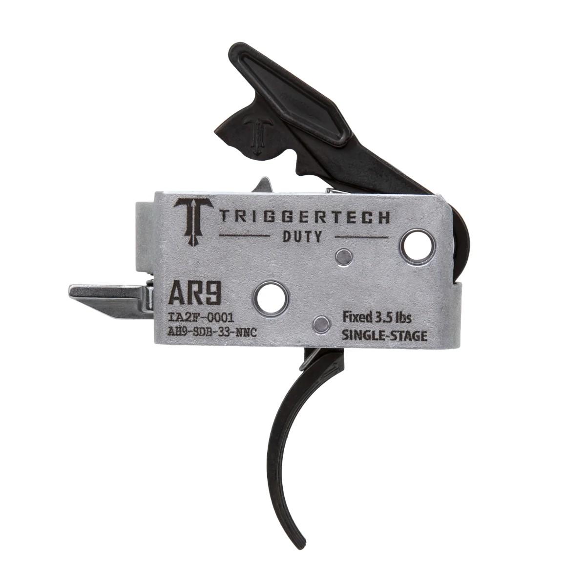 triggertech mechanizm spustowy duty do ar9 3 5lbs single stage curved ah9 sdb 33 nnc