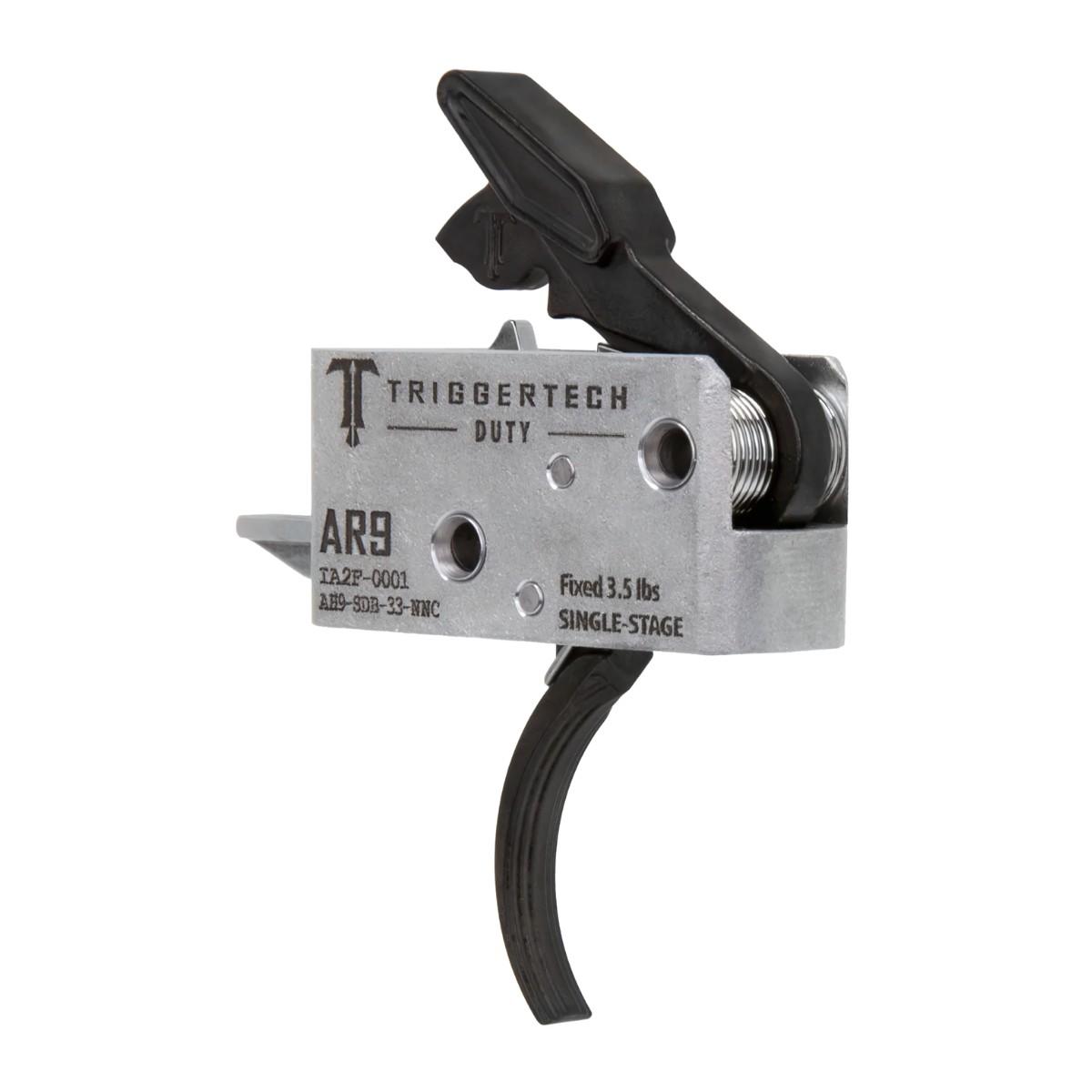 triggertech mechanizm spustowy duty do ar9 3 5lbs single stage curved ah9 sdb 33 nnc