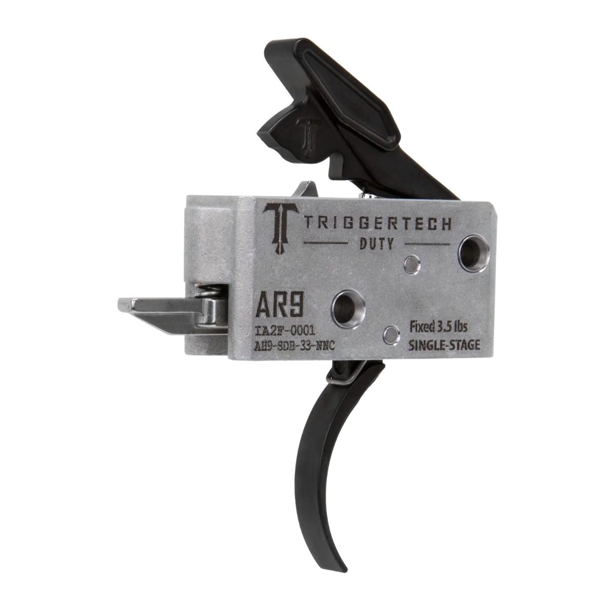 triggertech mechanizm spustowy duty do ar9 3 5lbs single stage curved ah9 sdb 33 nnc