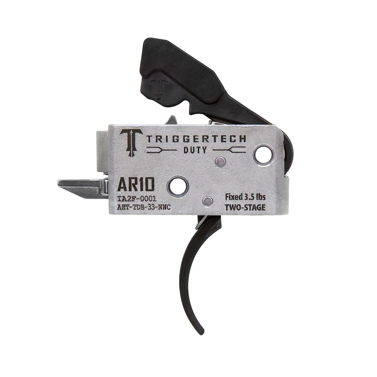 triggertech mechanizm spustowy duty do ar10 3 5lbs two stage curved aht tdb 33 nnc