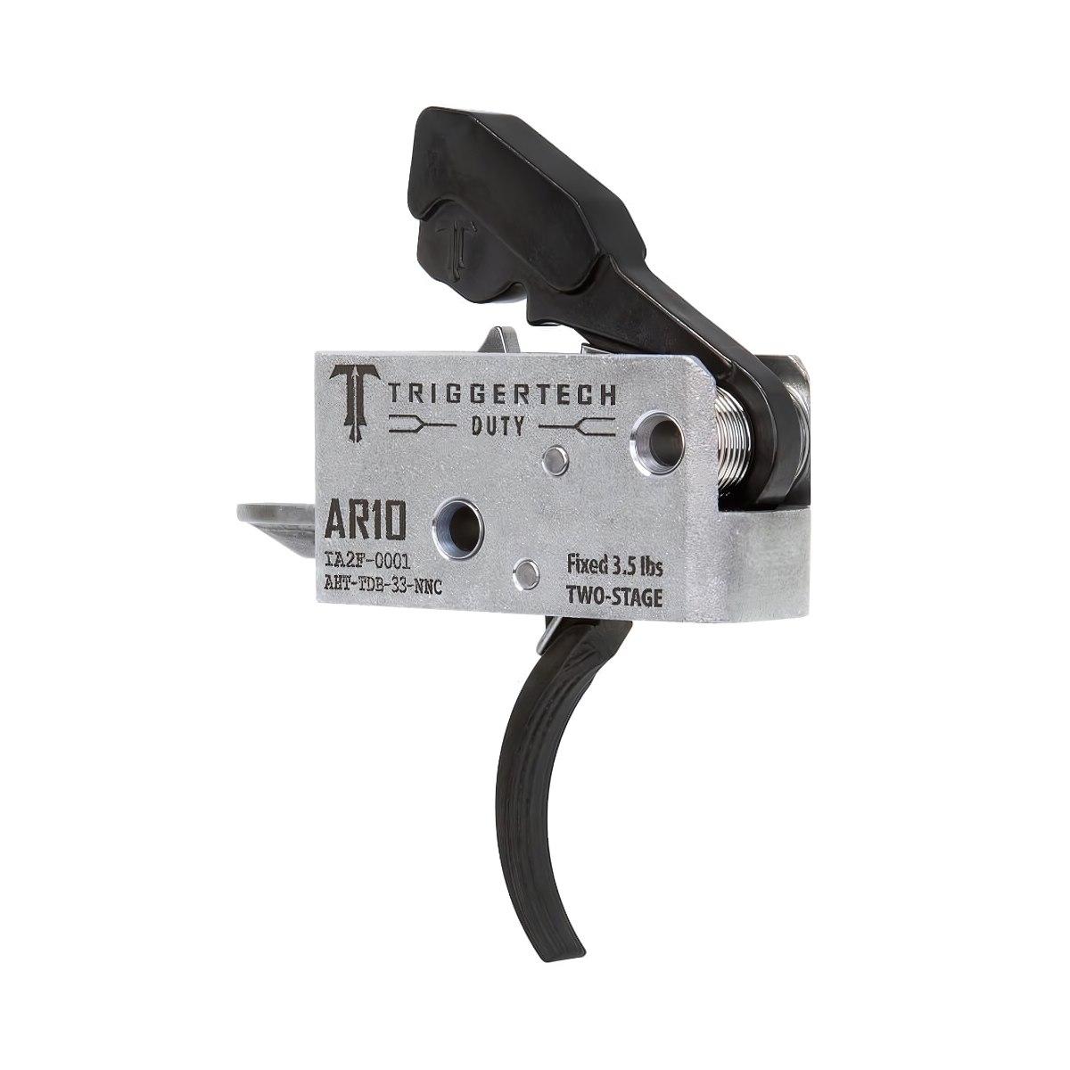 triggertech mechanizm spustowy duty do ar10 3 5lbs two stage curved aht tdb 33 nnc