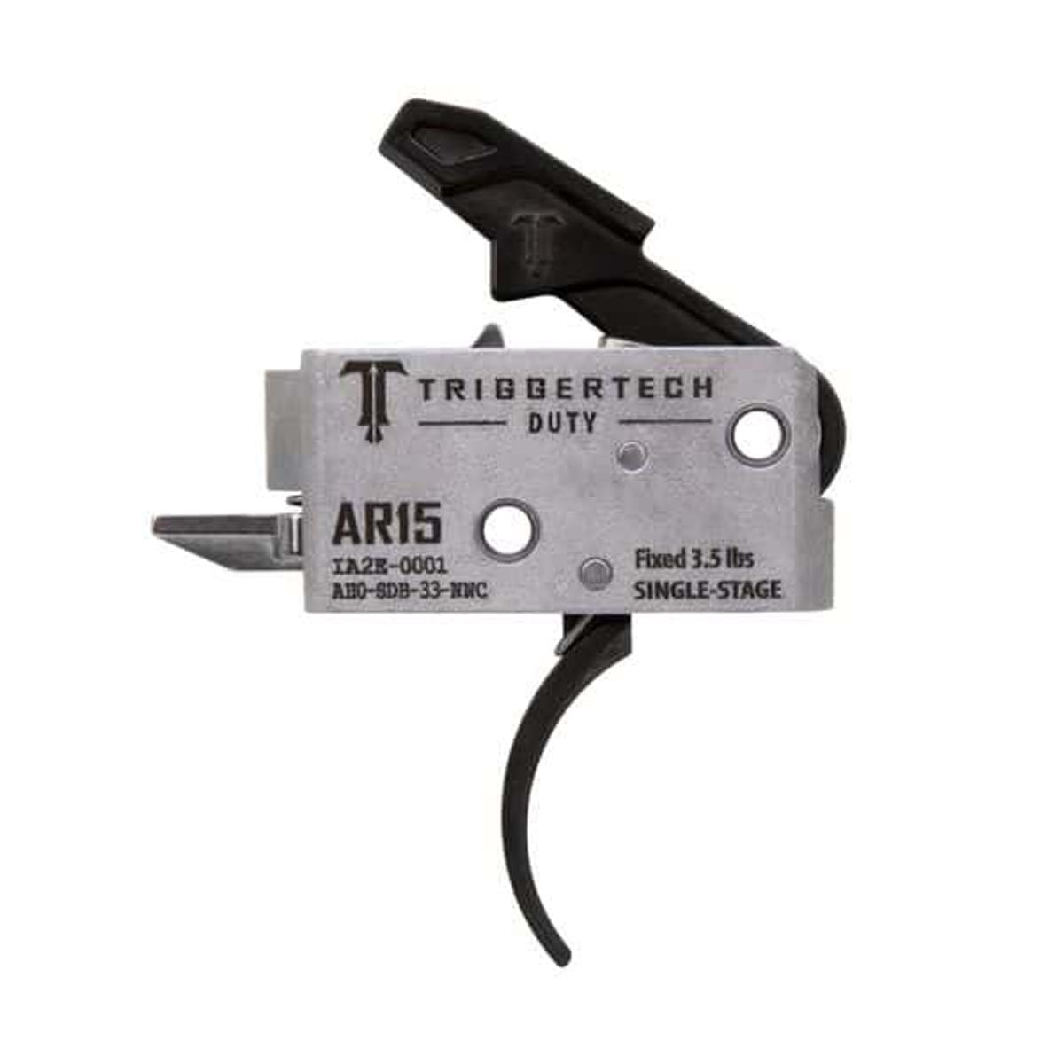 triggertech mechanizm spustowy duty do ar15 3 5lbs single stage curved ah0 sdb 33 nnc