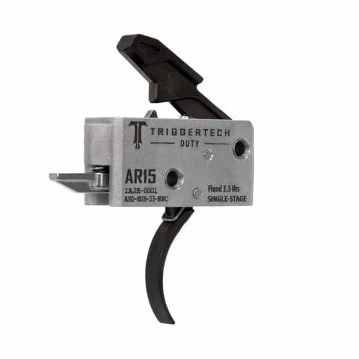 triggertech mechanizm spustowy duty do ar15 3 5lbs single stage curved ah0 sdb 33 nnc