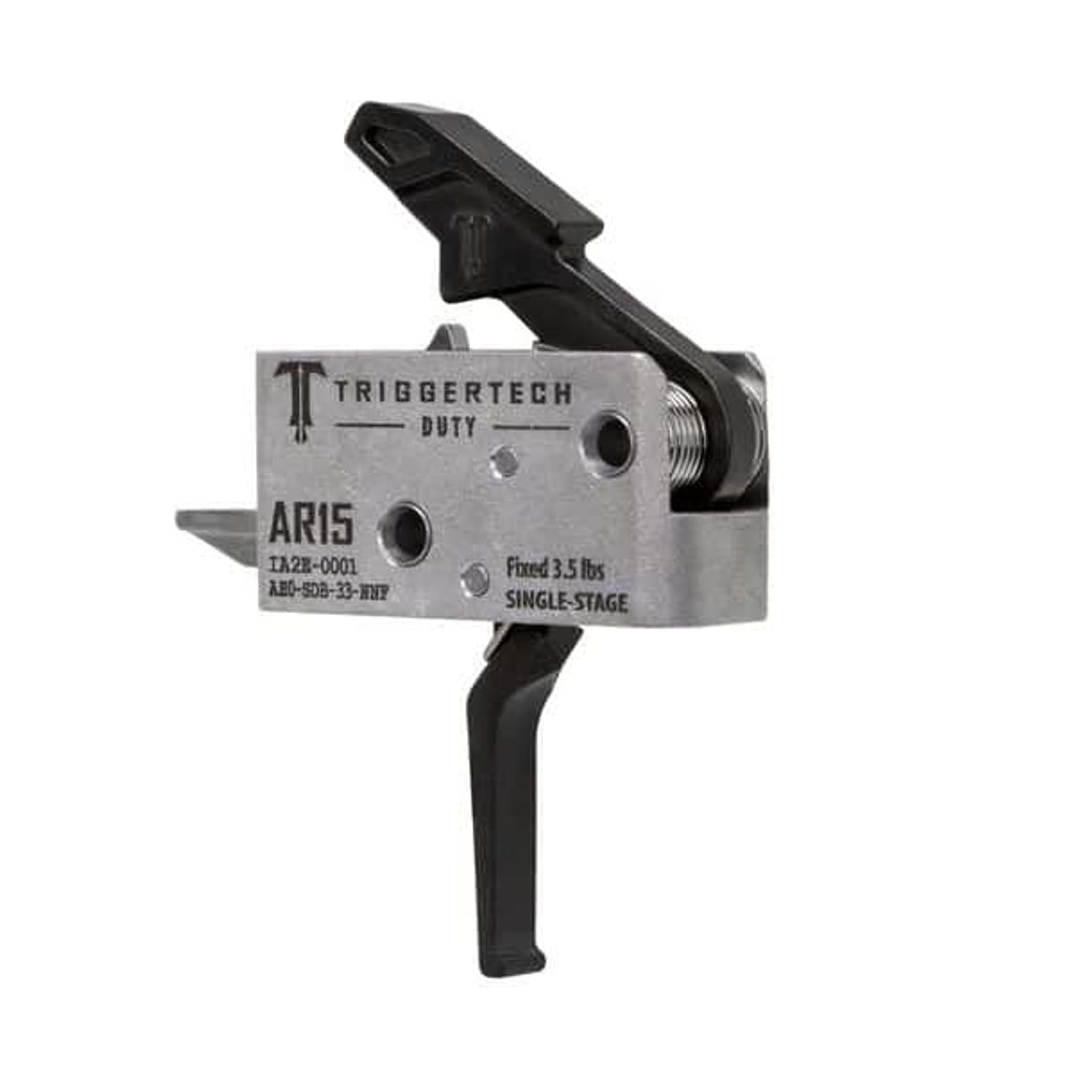 triggertech mechanizm spustowy duty do ar15 3 5lbs single stage flat ah0 sdb 33 nnf