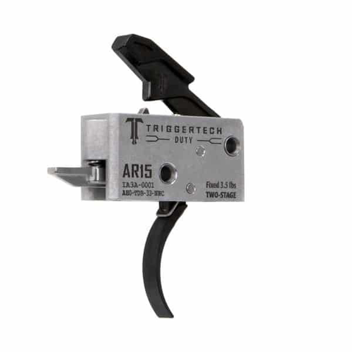 triggertech mechanizm spustowy duty do ar15 3 5lbs two stage curved ah0 tdb 33 nnc