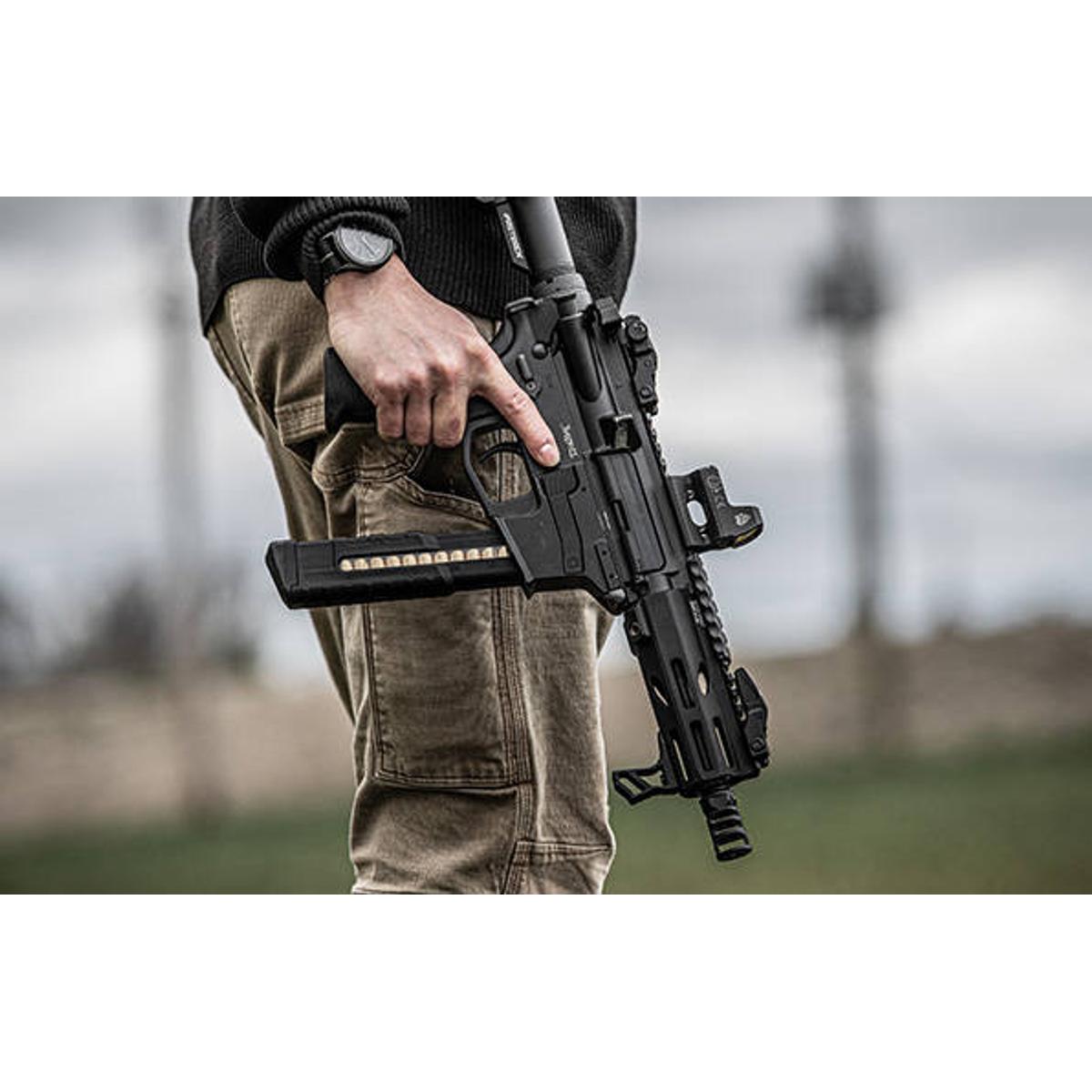 utg magazynek polimerowy do pistoletu glock z okienkiem 9x19 mm 33 naboje rbt pd933