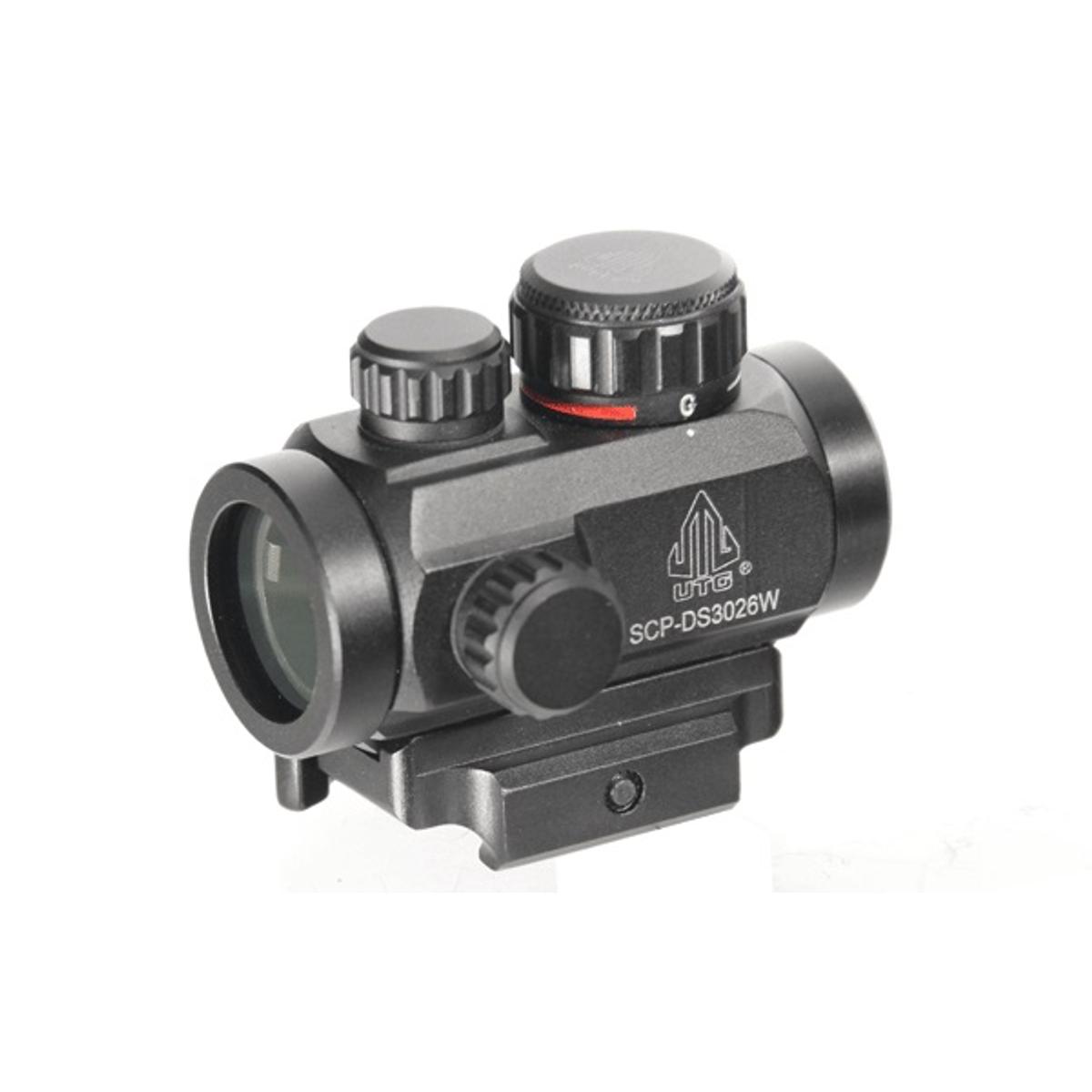 utg leapers kolimator cqb red green dot scp ds3026w