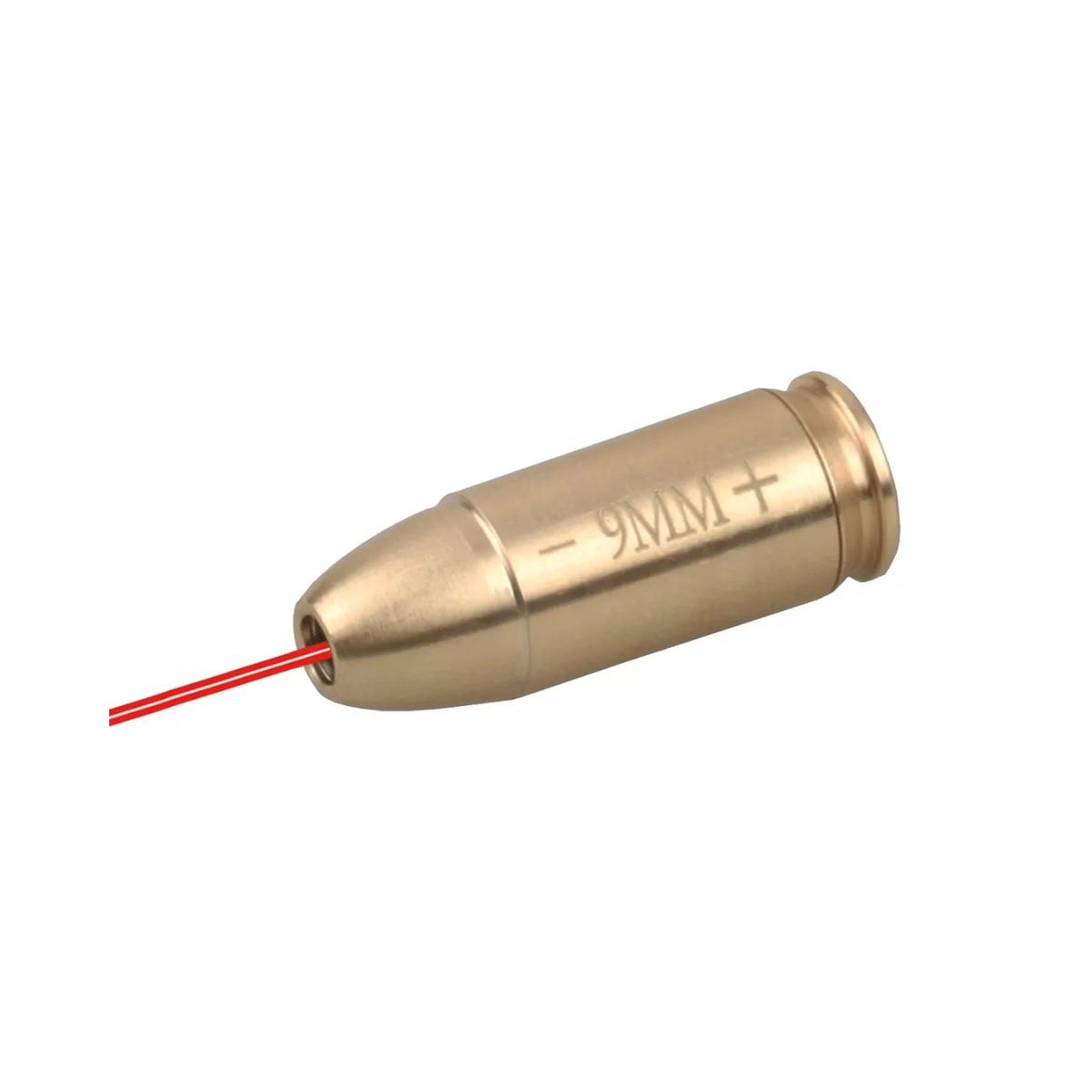 viperay naboj laserowy 9x19 czerwony laser mosiezny scbcr 11