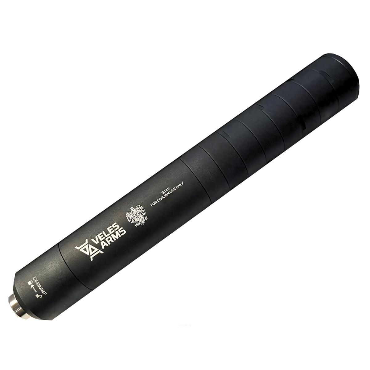 veles arms urzadzenie wylotowe 9mm z urz nielsena gwint 1 2x28