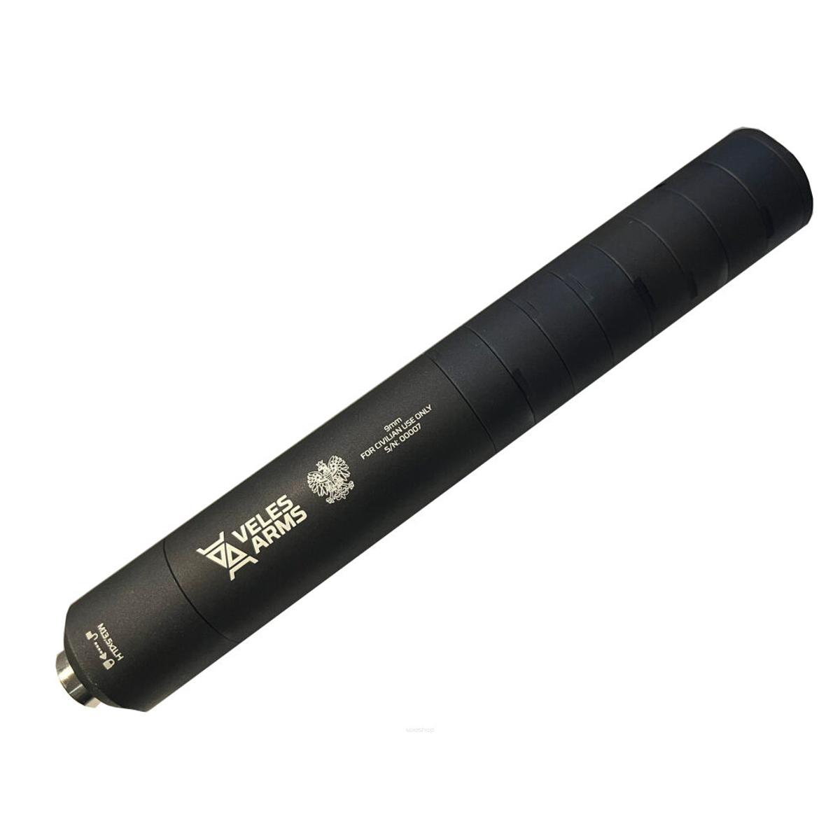 veles arms urzadzenie wylotowe 9mm z urz nielsena gwint m13 5x1 lh