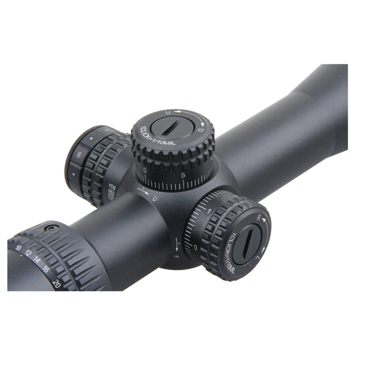 vector optics luneta celownicza veyron 6 24x44 podswietlany punkt celowniczy 30 mm first focal plane scff 37