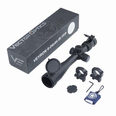 vector optics luneta celownicza veyron 6 24x44 podswietlany punkt celowniczy 30 mm first focal plane scff 37