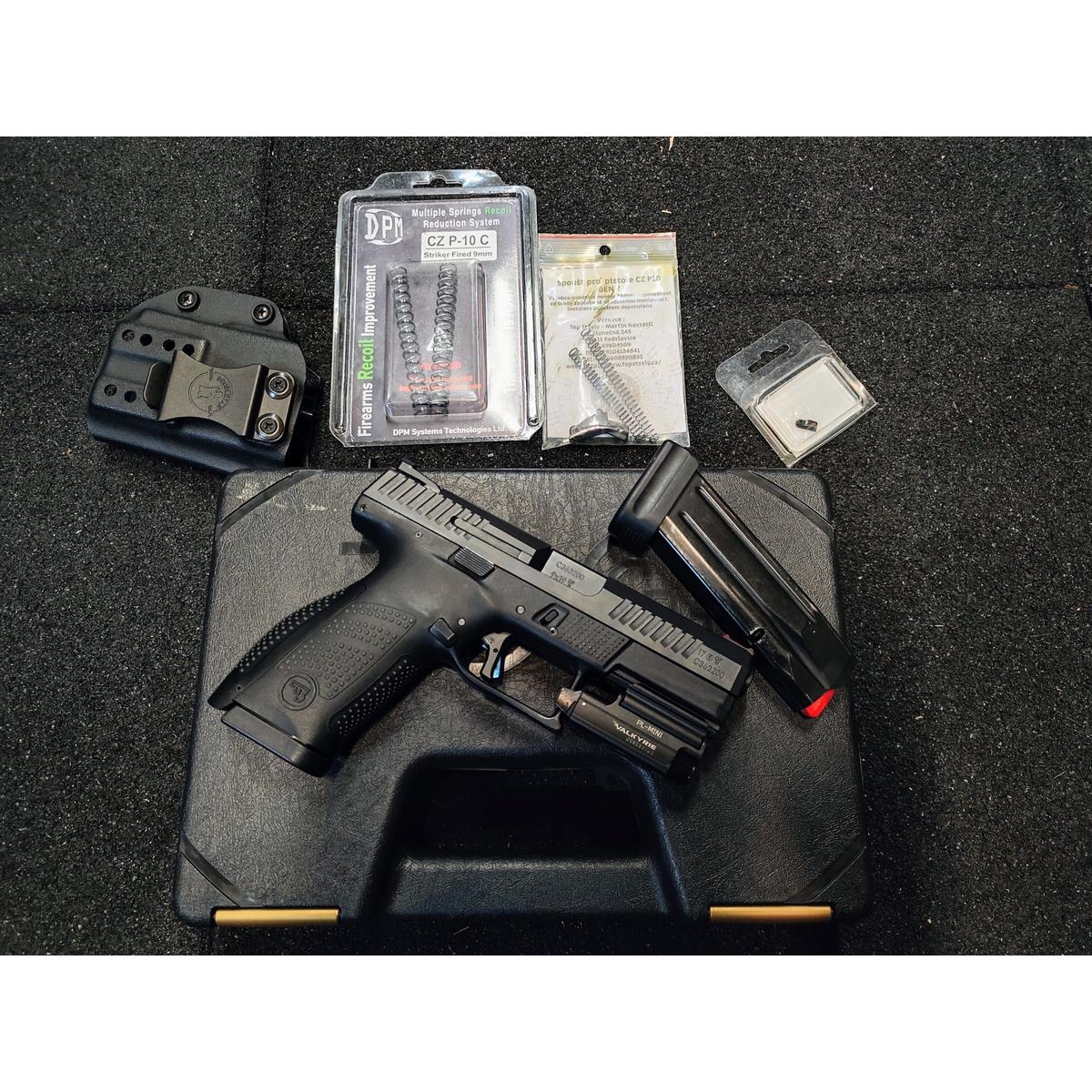cz p 10 c spust top strely olight kabura muszka sw dpm