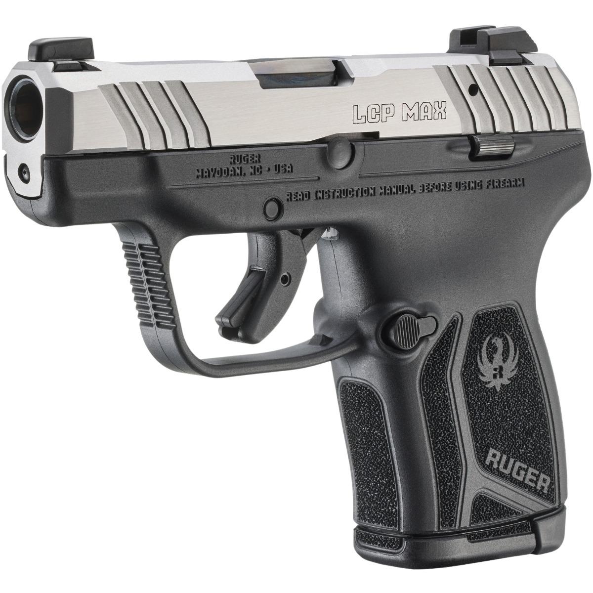 ruger lcp max black ss 13753