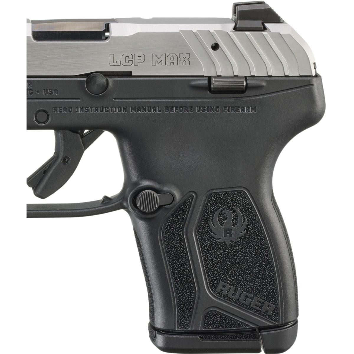 ruger lcp max black ss 13753