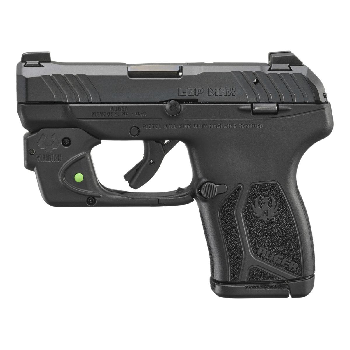 Ruger LCP Max - Laser Zielony Viridian - Black - 13751