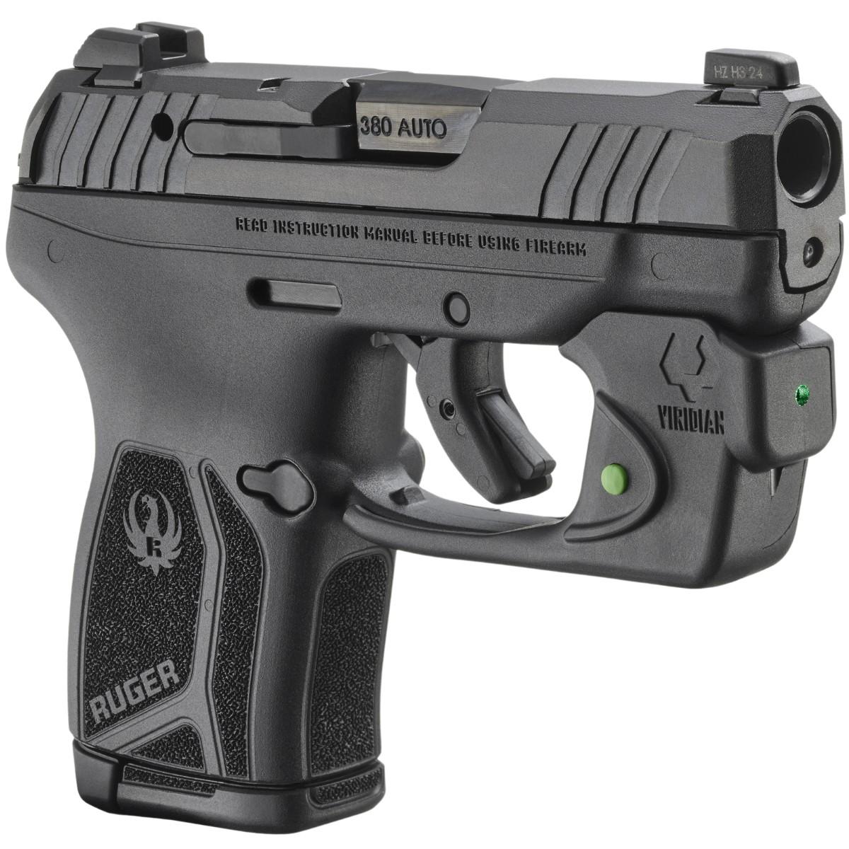 ruger lcp max laser zielony viridian black 13751