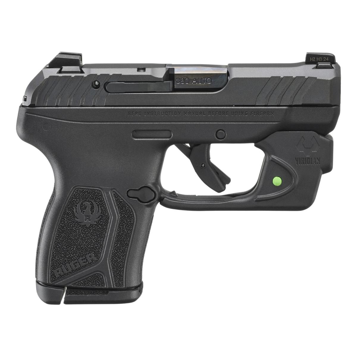 ruger lcp max laser zielony viridian black 13751
