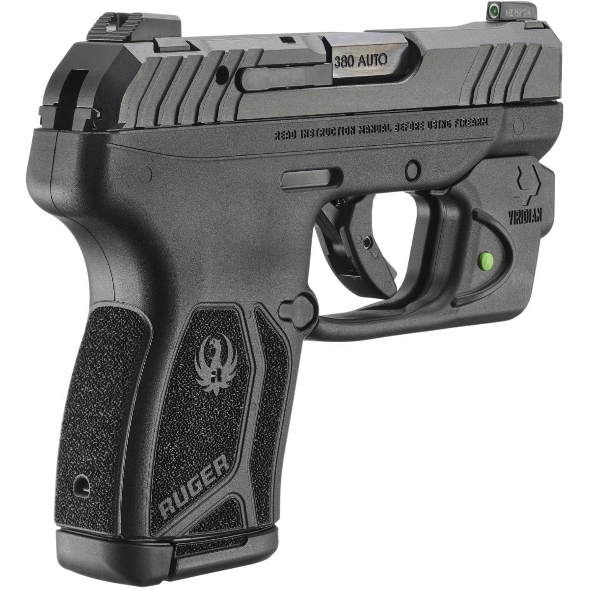 ruger lcp max laser zielony viridian black 13751
