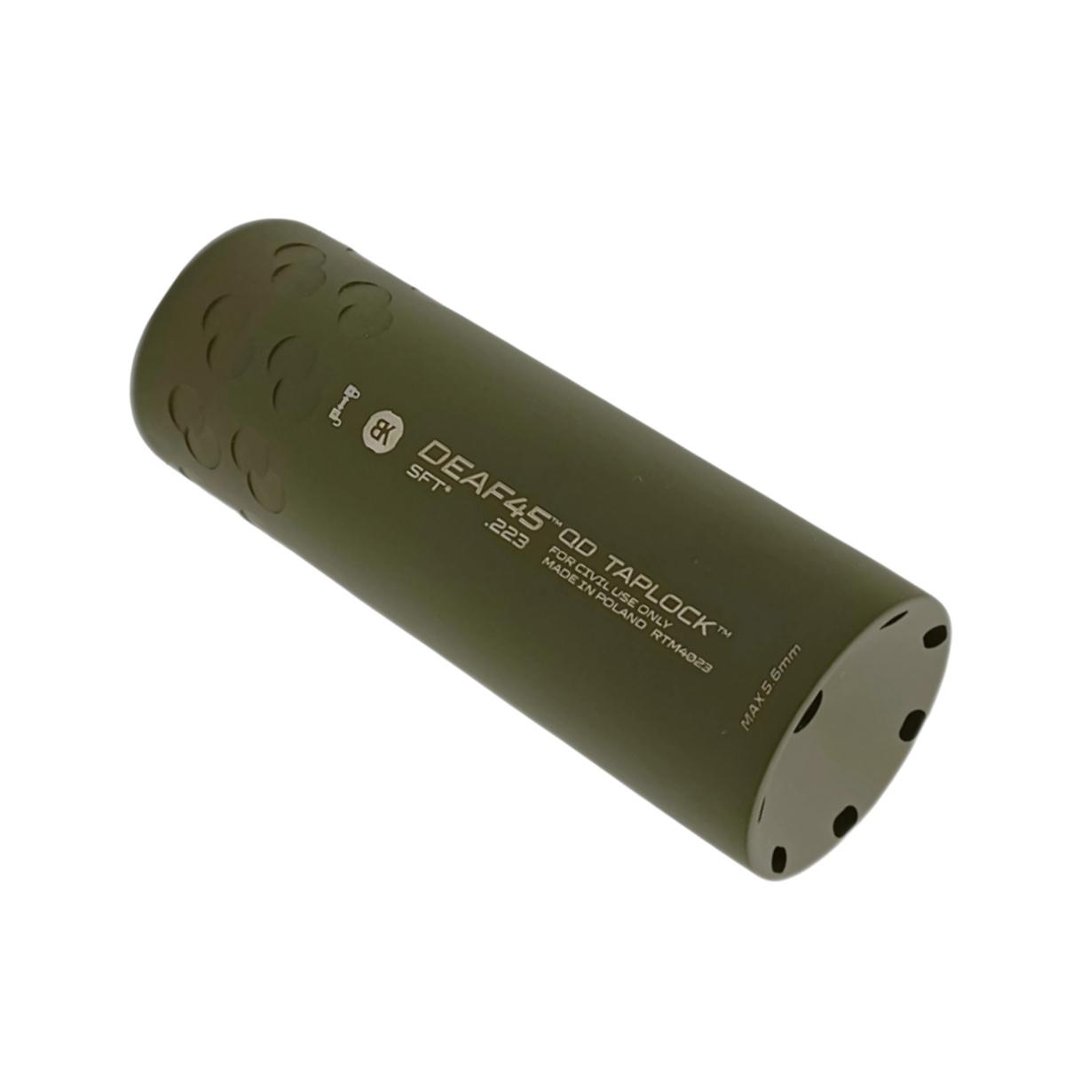 bk precise moderator deaf45 compact taplock o d green 223rem