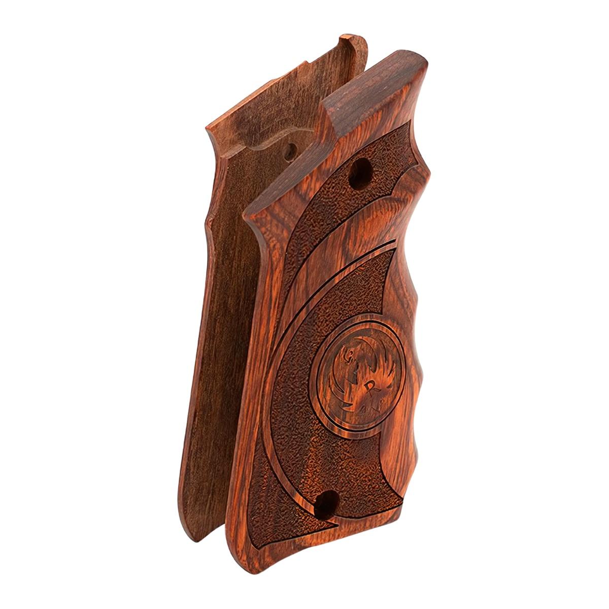 ruger powiekszone drewniane okladziny chwytu target mkiv 19855 a400815