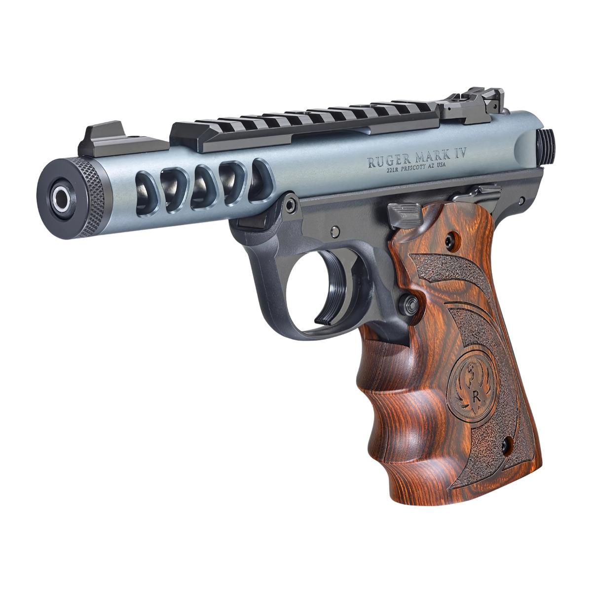 Ruger Mark IV 22/45 Lite Diamond Gray Target (43921)