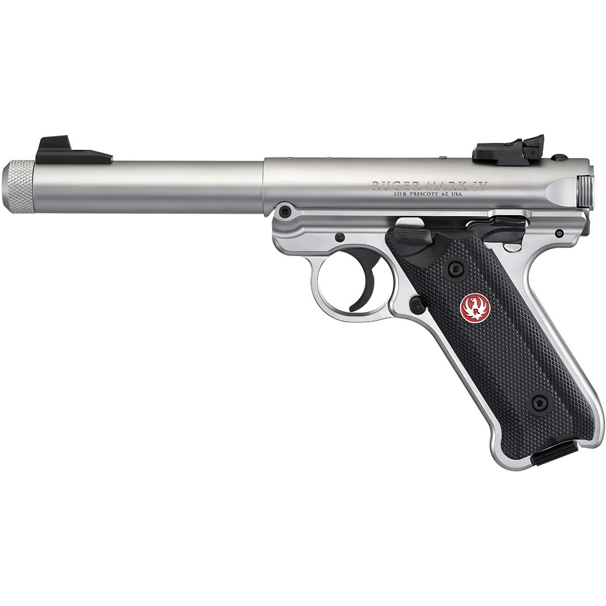 ruger mark iv target stainless 5 5 40126