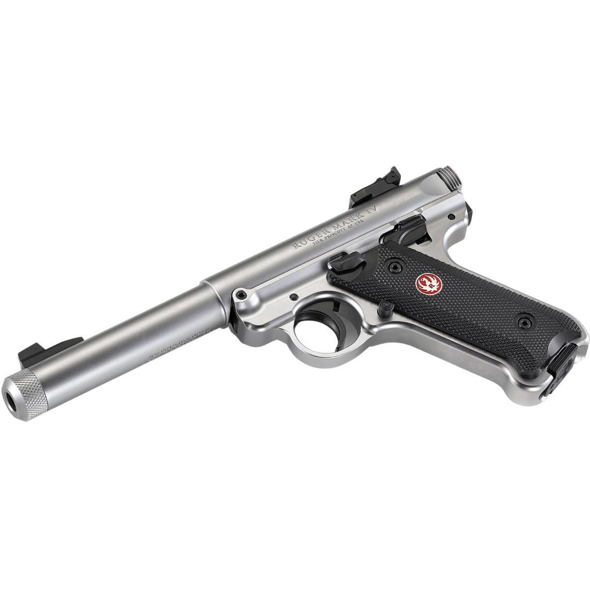 ruger mark iv target stainless 5 5 40126