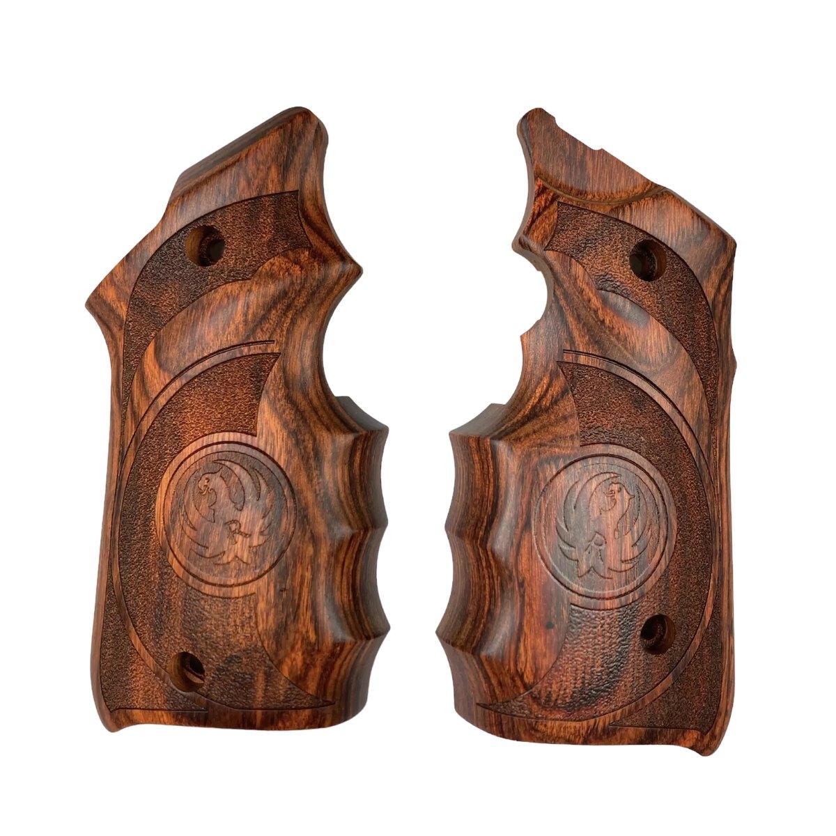ruger powiekszone drewniane okladziny chwytu target mkiv 19855 a400815