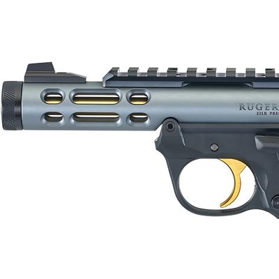 ruger mark iv 22 45 lite gray gold 43934