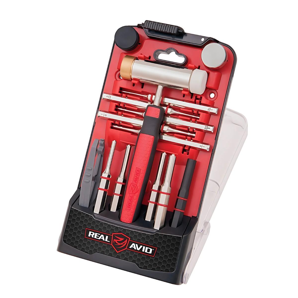 real avid zestaw wybijakow z mlotkiem accu punch hammer roll pin punch set avhps rp