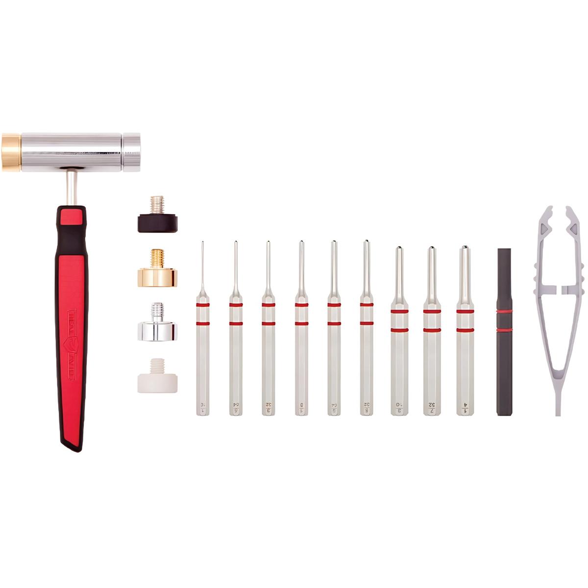 real avid zestaw wybijakow z mlotkiem accu punch hammer roll pin punch set avhps rp