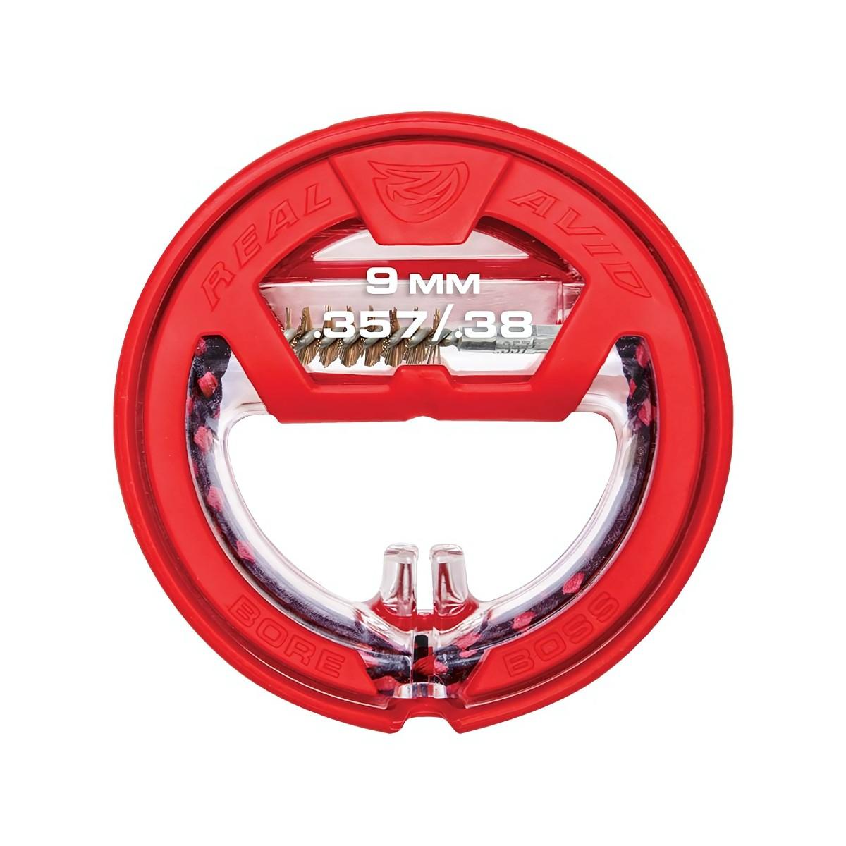 real avid sznur do czyszczenia przewodu lufy bore boss 357 38 9mm avbb9mm