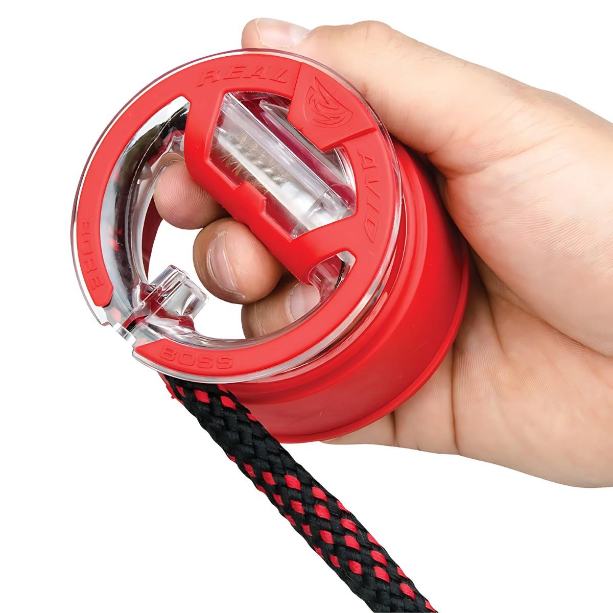 real avid sznur do czyszczenia przewodu lufy bore boss 357 38 9mm avbb9mm