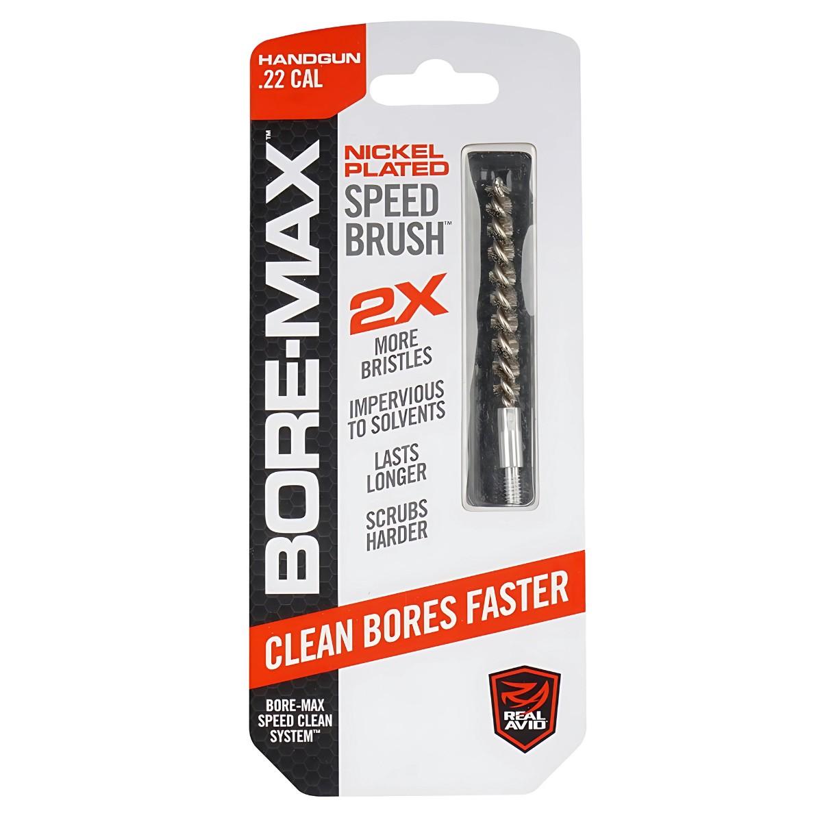 real avid szczotka do czyszczenia broni bore max speed brush 22 avbmsb22