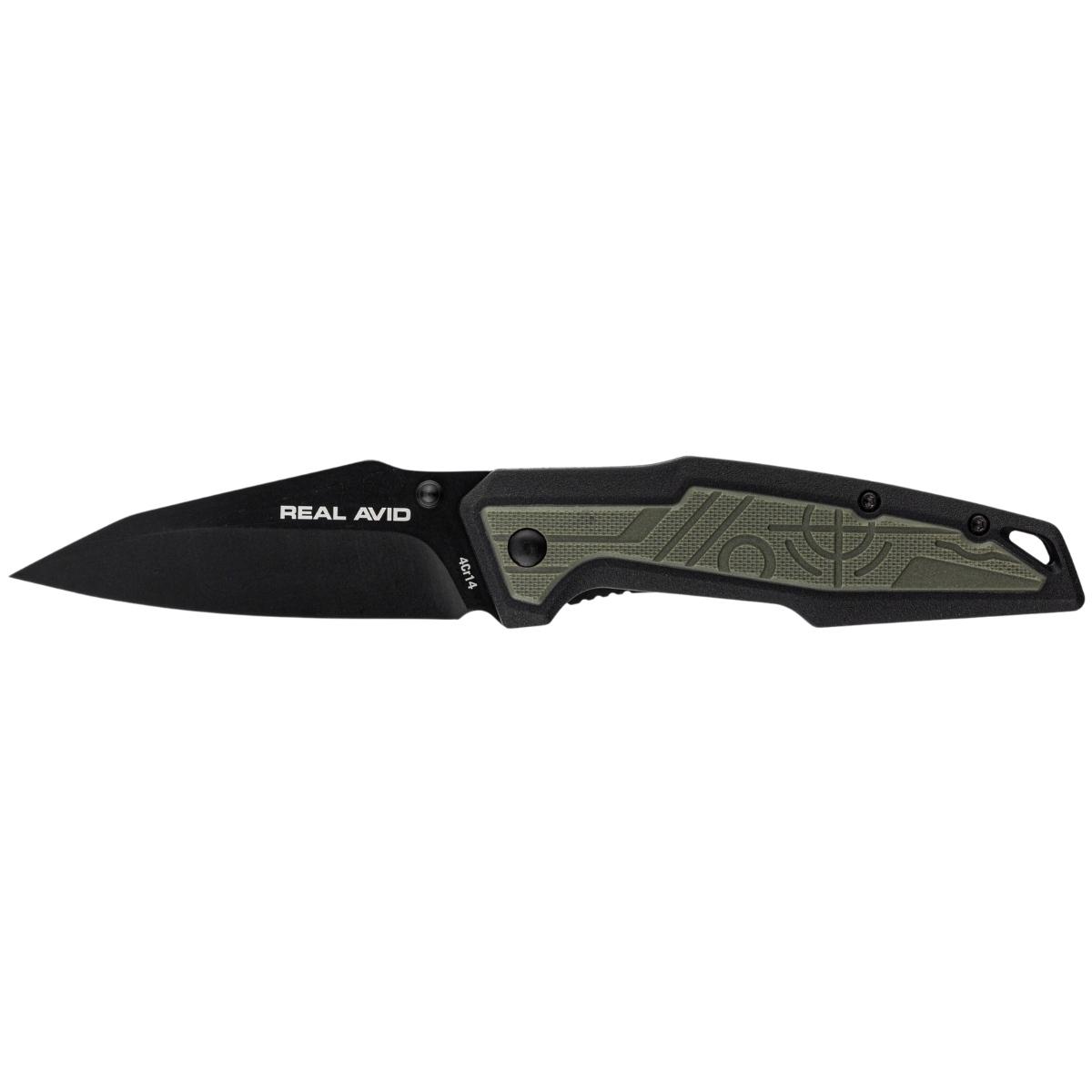 real avid noz skladany edc rav 1 ciemnozielony avrav1