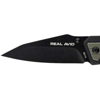 real avid noz skladany edc rav 1 ciemnozielony avrav1