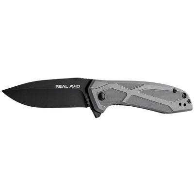 real avid noz skladany edc rav 2 aluminium szary avrav2