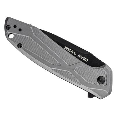 real avid noz skladany edc rav 2 aluminium szary avrav2