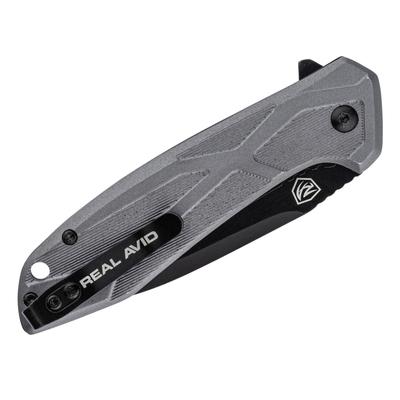 real avid noz skladany edc rav 2 aluminium szary avrav2
