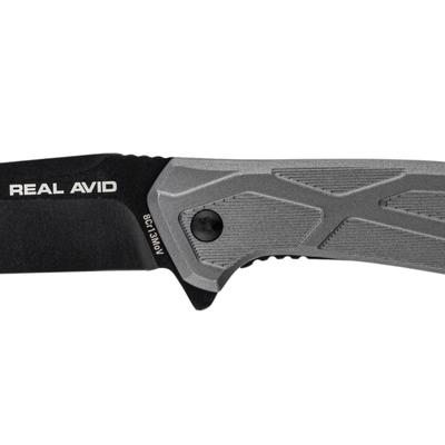 real avid noz skladany edc rav 2 aluminium szary avrav2