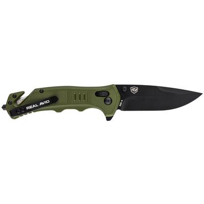 real avid noz skladany edc rav 4 gfn zielony avrav4