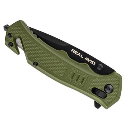 real avid noz skladany edc rav 4 gfn zielony avrav4