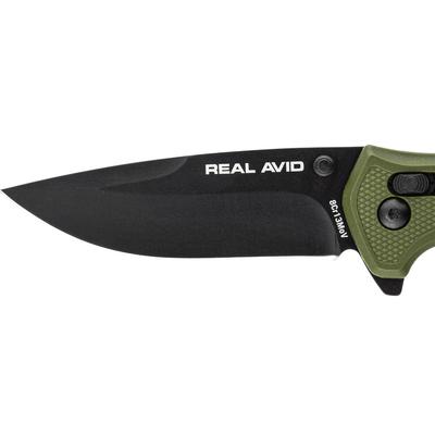 real avid noz skladany edc rav 4 gfn zielony avrav4