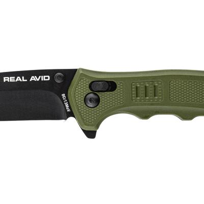 real avid noz skladany edc rav 4 gfn zielony avrav4