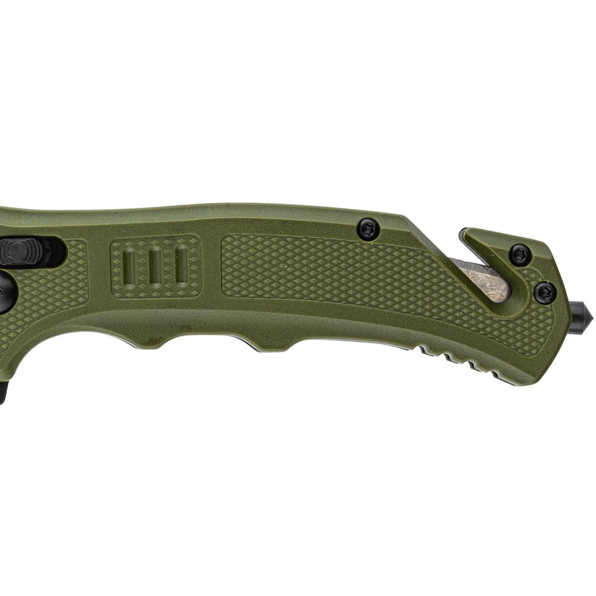 real avid noz skladany edc rav 4 gfn zielony avrav4