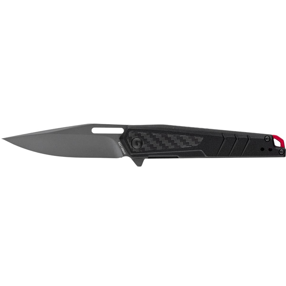 real avid noz skladany edc rav 5 aluminium wlokno weglowe czarny avrav5