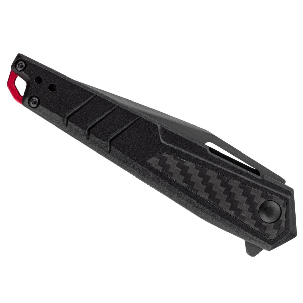 real avid noz skladany edc rav 5 aluminium wlokno weglowe czarny avrav5